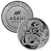 シンガポール　ミント　20GRAMS　999 FINE SILVER　巳　銀貨 シンガポール ミント 20GRAMS 999 FINE SILVER 巳 銀貨